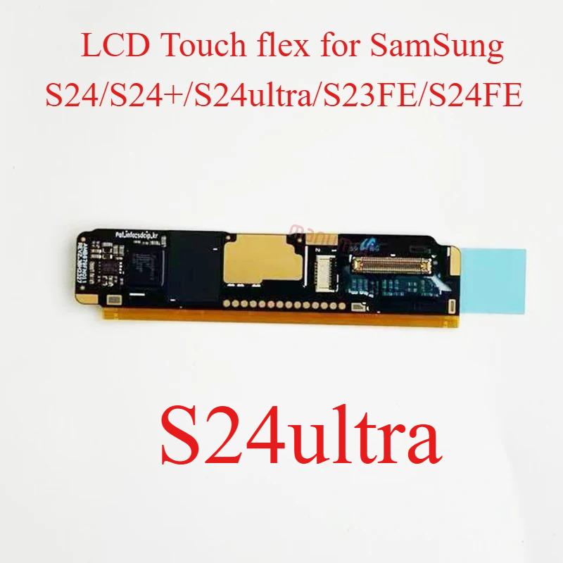 5pcs LCD Touch Screen Image Flex Cable Flex For Samsung Galaxy S23FE S24FE S24 FE LCD Flex Bonding Phone Repair