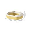 Extra Large Semi-Enclosed Anti-Splash Cat Litter Box