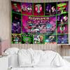 1PC Alien Invasion Pattern K-pop music group Tapestry Accessories for Bedroom,Livingroom, dormitory Room Wall Decor Fan Birthday Gifts
