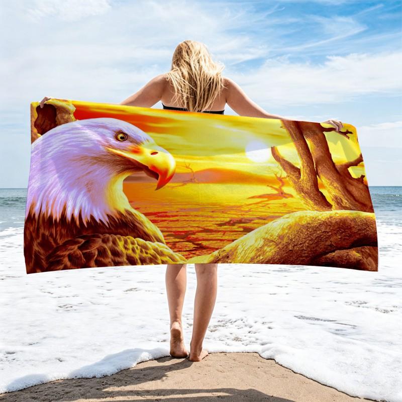 Ultra Absorbent Quick Dry Microfiber Beach Towel Pool Swim Spa Travel Lightweight Bath 70x140cm
