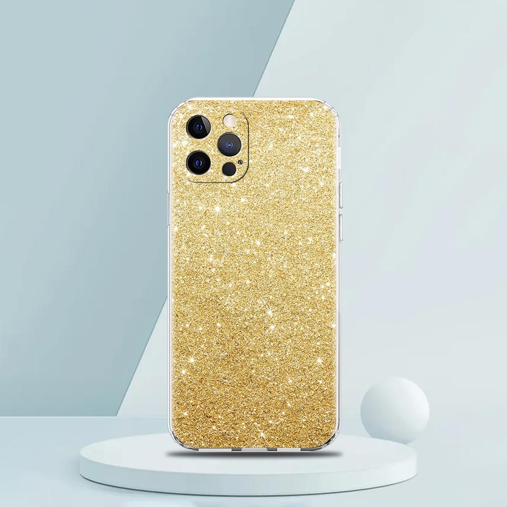 Розовый блестящий мягкий прозрачный чехол для телефона для iPhone 16 15 14 13 12 11 Pro Max XR 8 7 Plus XS Max Ударопрочный корпус Fundas