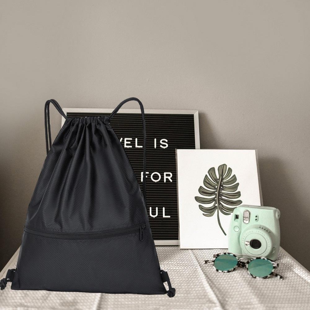 Модный рюкзак на шнурке, портативный дорожный рюкзак, легкий простой спортивный рюкзак, сумка для компьютера