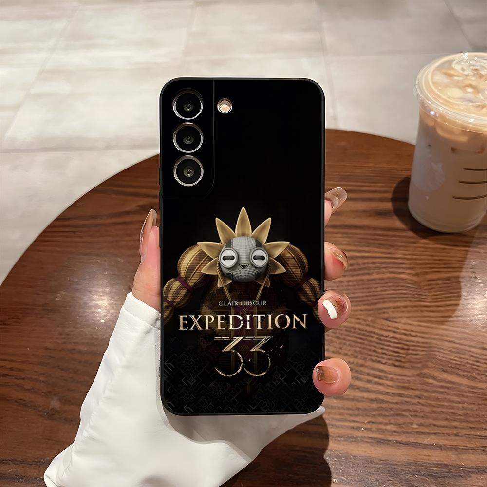 Чехол для телефона Clair Obscur Expedition 33 для S25 Ultra Samsung S24 Fe S23 S22 S20 S21 Plus A54 A34 A53 A16 Задняя крышка