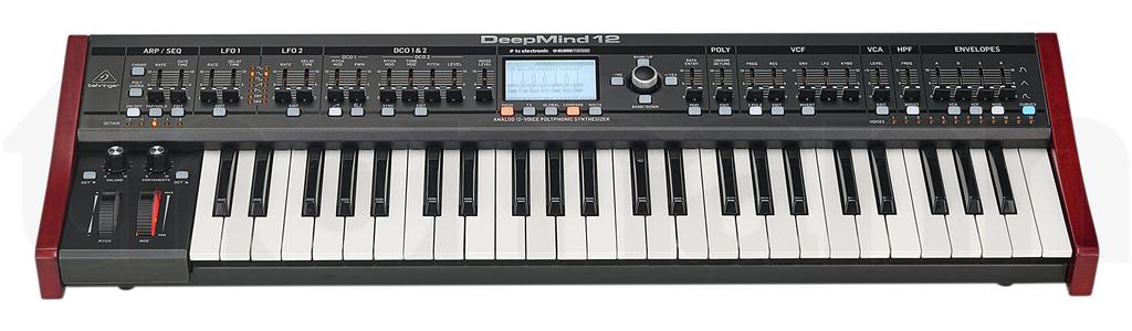 Behringer Analog 12 Voice Polyphonic Synthesizer DEEPMIND 12