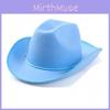 Solid Cowboy Color Hat Costume Prop Sewing Craft Party Gift Supplies Friends