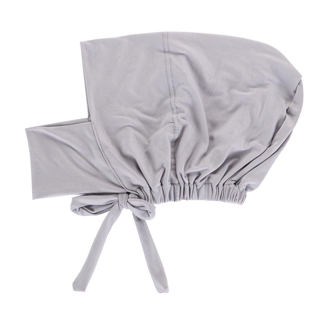 Многоцветная эластичная шапка-снуд из молочного шелка - Регулируемая маскировочная повязка на голову