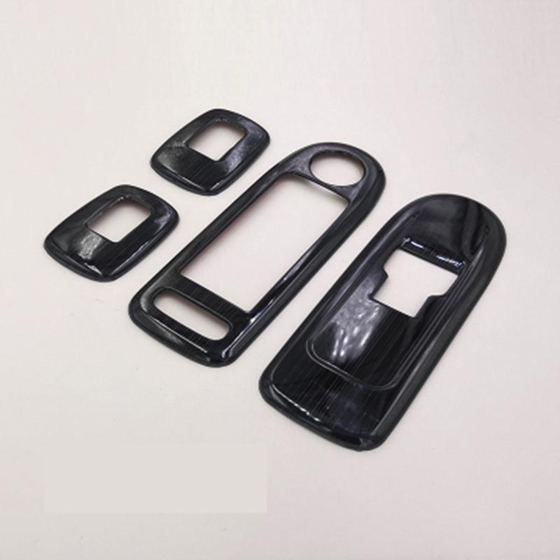 Аксессуары для Peugeot 508 Citroen C5, 4 шт./лот, салон автомобиля, передняя + задняя дверь, стеклоподъемник, панель, чехол, отделка, украшение