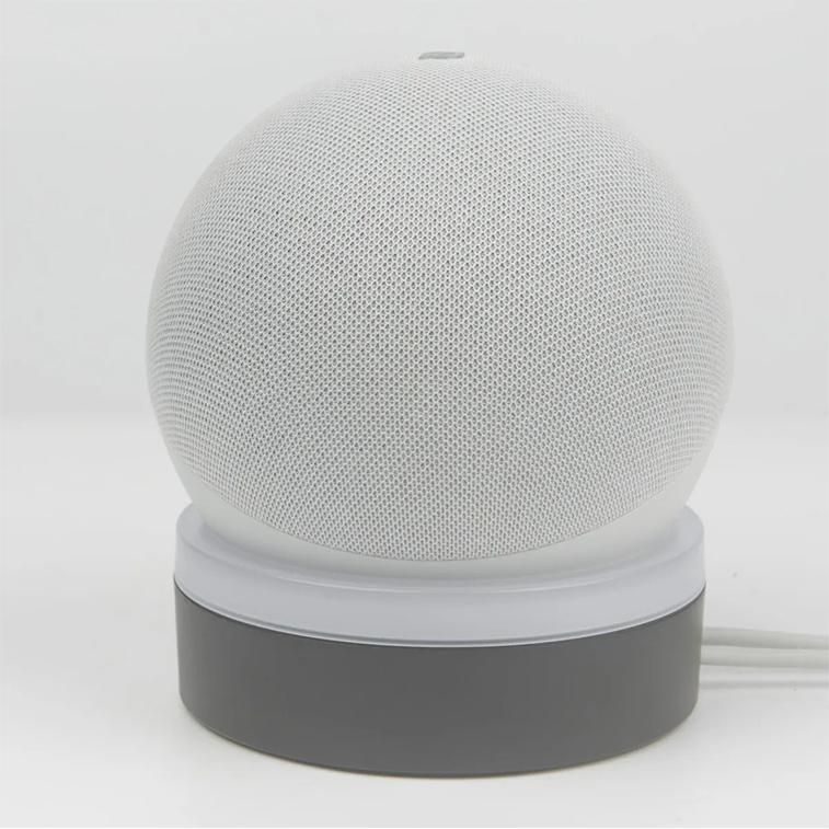 Speaker Base Stand Simple Structure Firmly Fixed Speaker Holder for Dot 4th 5th White