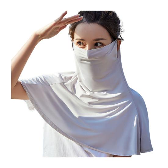Sunscreen Face Guard Ice Silk Neck Protection Summer Riding Face Guard Outdoor Activities Travel Neck Gaiter