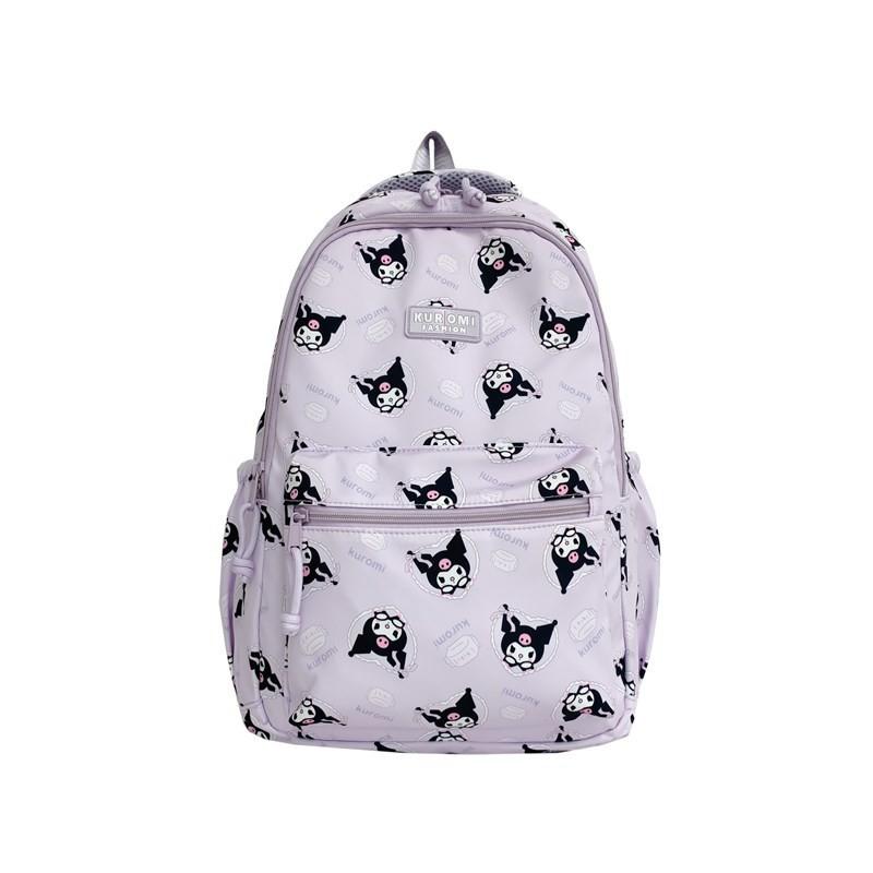 Anime Style Waterproof Nylon Backpack With Expansion For School College Students Special Characters Included