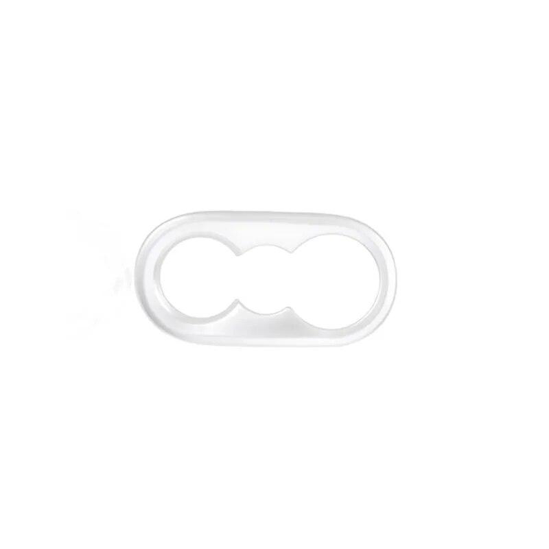 ABS автомобильный Стайлинг интерьер задний держатель чашки воды крышка накладка рамка кольцо подходит для Porsche Cayenne 2018 автоаксессуары