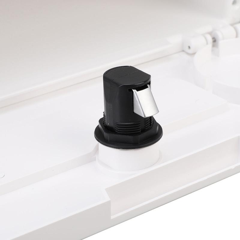 Boat Storage Box Multifunctional Cup Holder Design Rain Proof Sealing Yacht Dock Box with Button Lock Yacht Dock Box