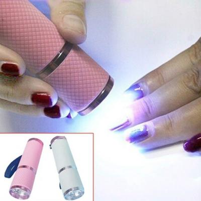Портативный светодиодный УФ-фонарик для сушки ногтей (гель-лака)