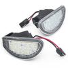 2 шт. 15 SMD светодиодный светильник для номерного знака автомобиля, лампа белого цвета, аксессуары, детали для Toyota Aygo MK I 2005-2014, автомобильный Стайлинг