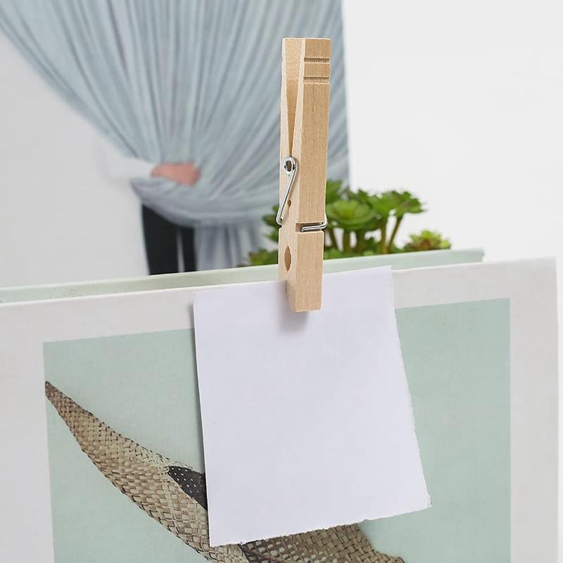Прочные уличные прищепки с пружиной, деревянные прищепки для рукоделия и развешивания одежды на бельевой веревке для стирки
