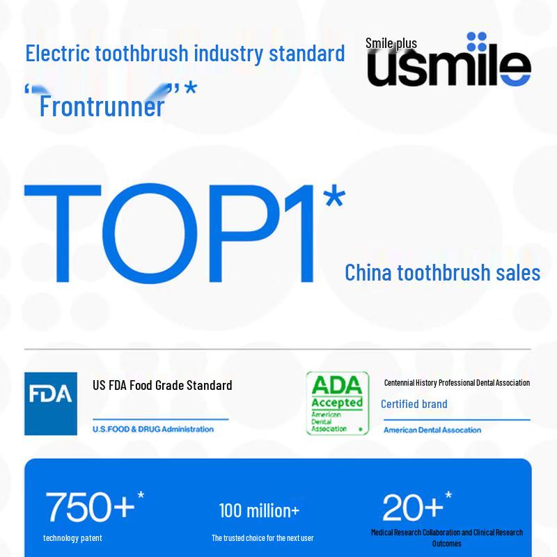 usmile P70 Sonic Electric Toothbrush CN plug (adapter included)