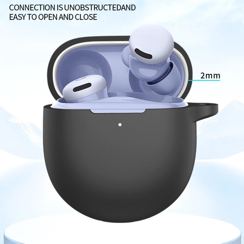 Soft Silicone Protective Cover for Buds 2A Wireless Earbuds Shockproof AntiScratch Design