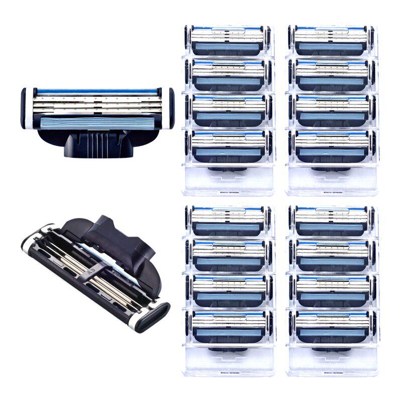 16 шт./упак. Giulietta 3-слойные лезвия для мужчин бритвенные лезвия для лица Mache 3 бритвенные лезвия подходят для мужчин