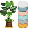 2pcs Thickened Durable Indoor Outdoor Plant Saucer Plastic Tray Saucers Drip Trays