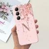 Чехол для Vivo Y100 5G V2327 Модный с буквами от A до Z Мягкие чехлы для телефона Для Vivo Y 100 V30 Lite 5G V40 SE Чехол Vivo T3 5G V2334 Fundas