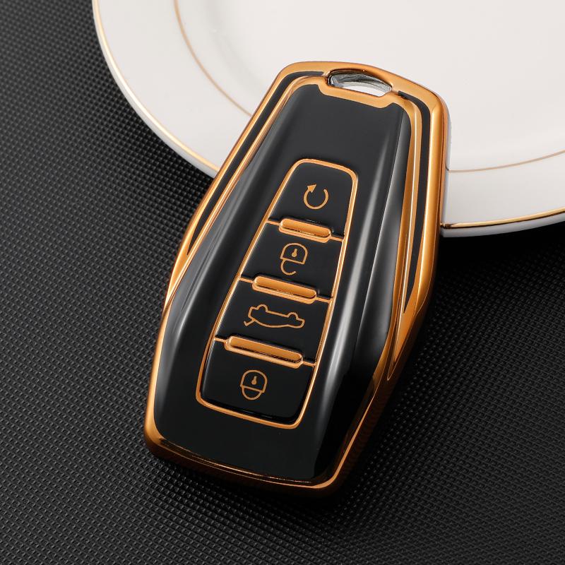 TPU Car Key Cover Case for Geely Emgrand Global Kulrey Hawk GX7 Okavango NL3 SUV GT GC9 Coolray X6 X7 EX7 Geometry C