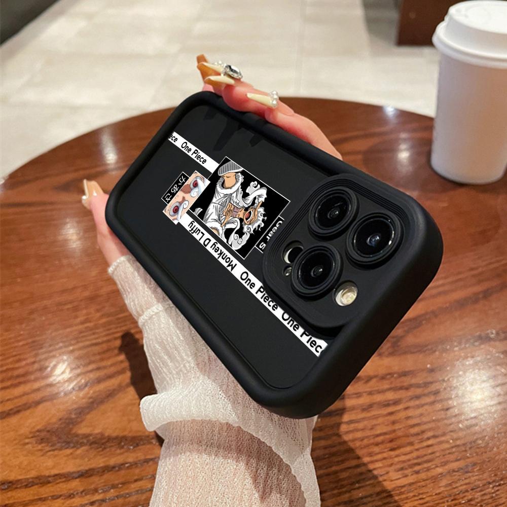 LZ28 One Piece Luffy Gear 5 силиконовый чехол для телефона SamsungA15 A35 S24 S23 Ultra S22 S21 Plus S20 FE A05 A06 A54 A55 A53 A14 M15 противоударный задний чехол