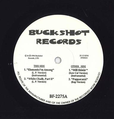 12-дюймовая пластинка VARIOUS Без названия BF2275 BUCKSHOT 1996 Рэп Хип-хопRB Б/у