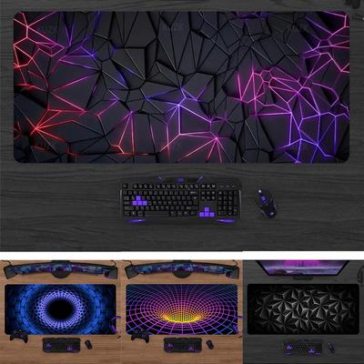 Игровой коврик для мыши Игровой коврик для стола Большая область Коврик для клавиатуры Коврик для мыши Ковер Ноутбук Компьютер Киберспорт Современная поверхность стола Коврик для мыши
