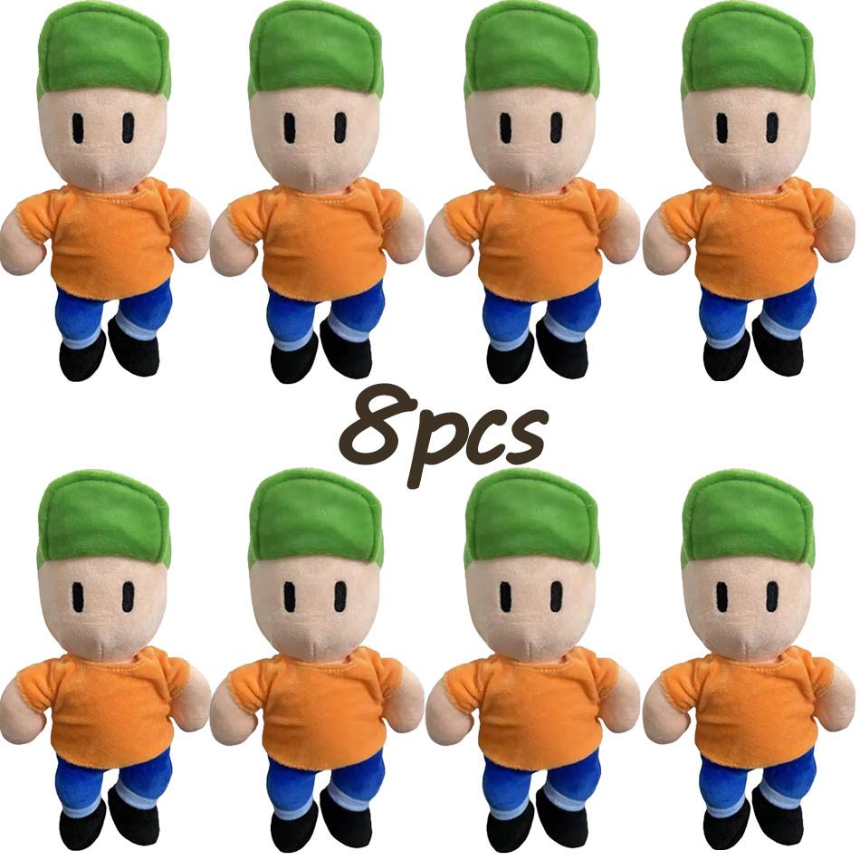 Плюшевые игрушки Stumble Guys Кавайи Аниме Плюш Милое Мягкое Набивное Животное Игрушка Мягкая Кукла Подушки Детский День Рождения Рождественский Подарок