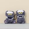 Плюшевый брелок-кошка из коротковорсовой ткани, милая игрушка-кошка для украшения сумки