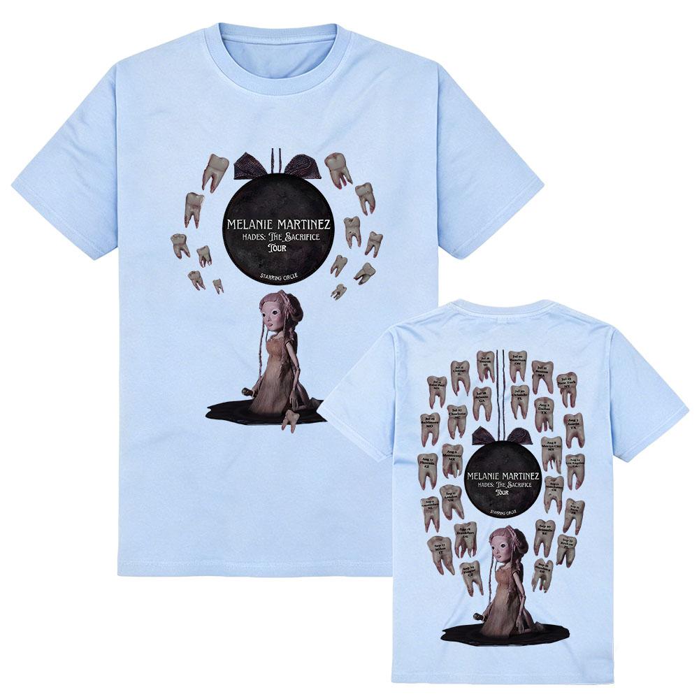 Heads THE SACRIFICE TOUR 2026 T-shirt O-neck Cotton Short Sleeve Female Tshirts Summer Casual Unisex T Shirt Print Tops