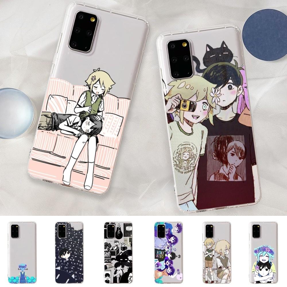 Игровой чехол для телефона Omori в стиле мультфильма для Samsung A12 21 30 31 51 52 70 71 для Redmi8 9 10 для Honor10 70 50 Прозрачный чехол