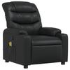 VidaXL Reclining Massage Armchair, Chair with Footrest, Seat with Backrest and Armrests Living Room, Modern, 374140