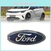 Grille Oval Ford Badge Car Emblem Sticker With Abs Material Front Rear Mark