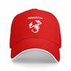 БЕЙСБОЛКА ABARTH SCORPION ЛОГОТИП ЧЕРНАЯ С БЕЛЫМ КАНТОМ СПОРТИВНЫЙ ДИЗАЙН ДЛЯ Унисекс И Женщин АКСЕССУАР ДЛЯ ФАНАТОВ ХЛОПКОВАЯ ШЛЯПА ВЫСОКОГО КАЧЕСТВА