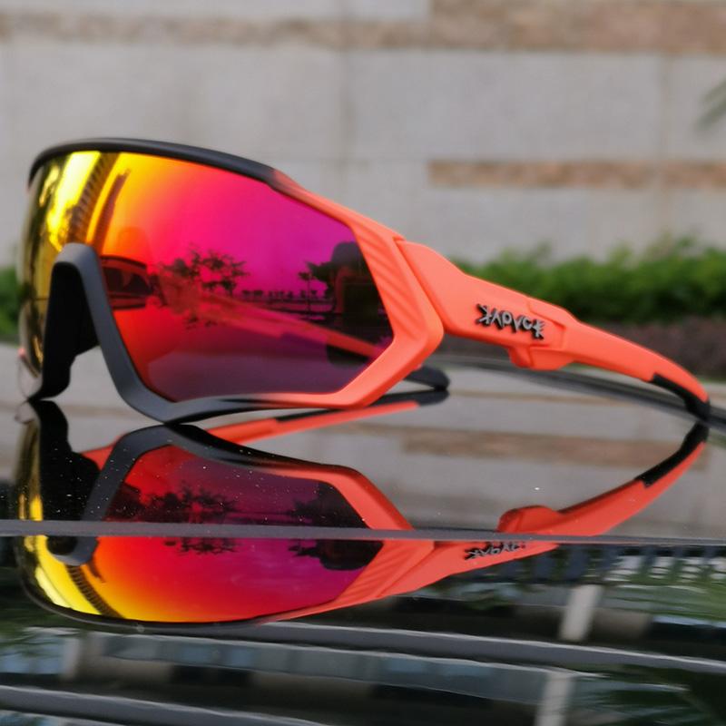 Polarized Sport 5 Lens Cycling Glasses Bike Mtb Sunglasses Men Women Fishing Running Goggles Fashion Safety Bicycle Eyewear