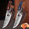 Forged Kitchen Chef Knife Professional Butcher Cleaver Boning Knife Stainless Steel Meat Fish Fruit Knife with Cover