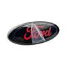 Car Sticker 14.5x6.5cm ABS Car Front Emblem Badge for Ford Focus 2 3 Mondeo Fiesta Ranger Mustang Kuga Explorer Transit Auto Acc
