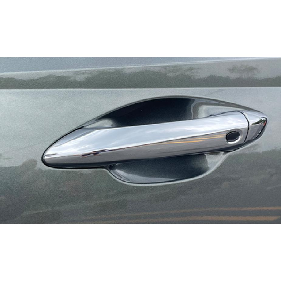 ABS Chrome Door Handle With Keyless Cover Trim For Hyundai Tucson 5pcs