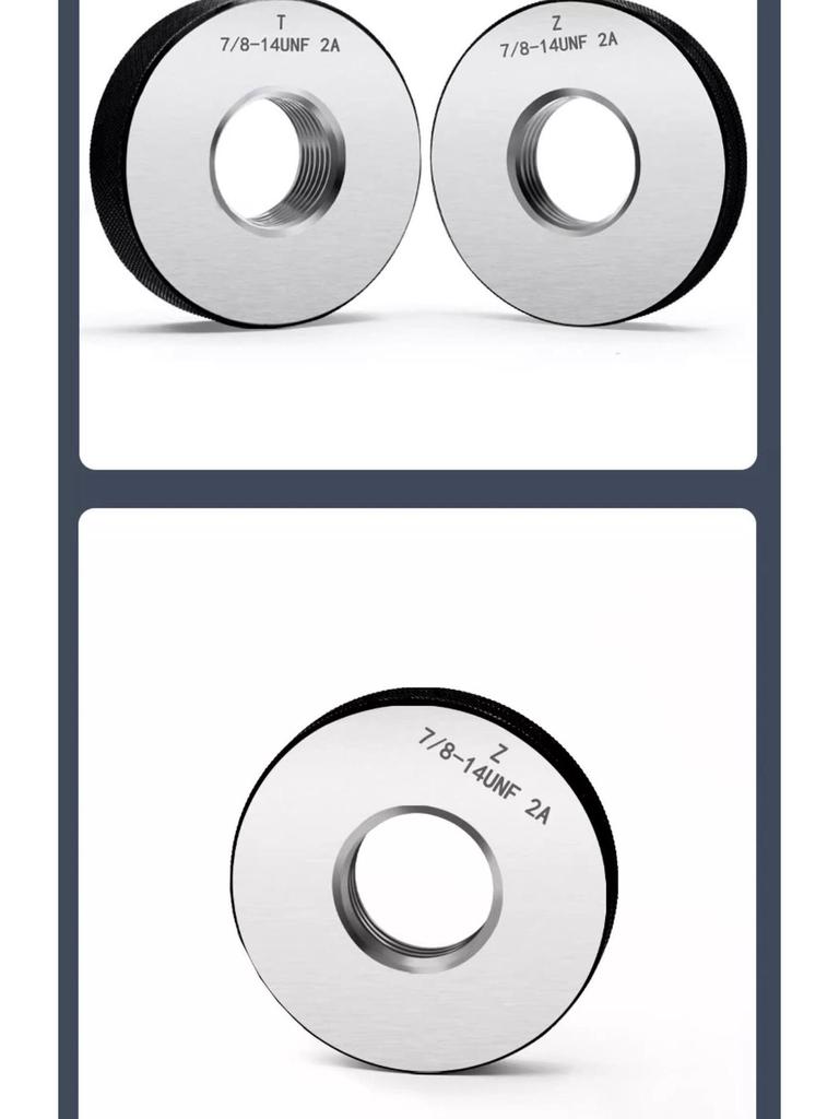 Набор метрических резьбовых калибров-пробок США: 1/4-20/28 UNC, 3/8-16/24, 5/16-18/24 UNF, Проход/Непроход, Стандарт 2A.