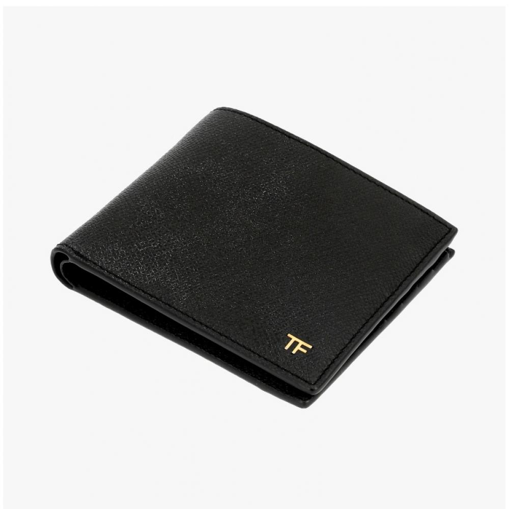 Tom Ford Wallet Tf Logo Grain Leather Ym228 Lcl081g