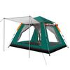 Tent Outdoor Automatic 3-4 People Beach Quickly Open Folding Camping Double Rainproof Camping Four-Side Tent