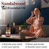 Эфирное масло сандалового дерева для ухода за волосами и кожей - очищает и успокаивает кожу, улучшает состояние грубой и потрескавшейся кожи, сохраняет кожу мягкой и свежей, 120 мл