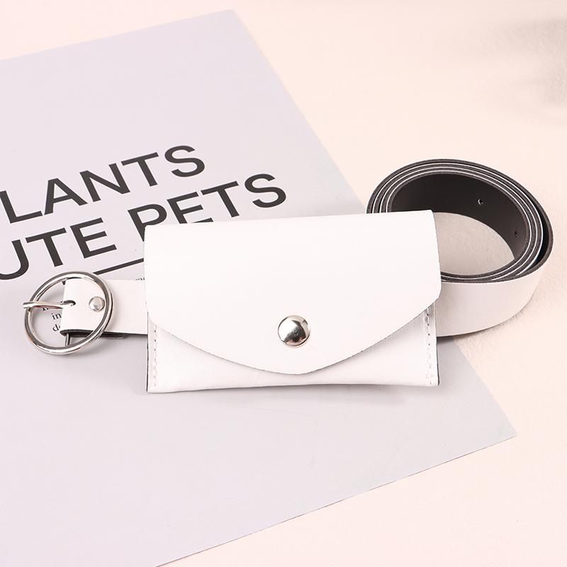 Поясной ремень 100 см, регулируемая поясная сумка из ПУ, металлическая пряжка, кошелек, чехол для телефона, женские декоративные ремни, рабочая сумка для продавца