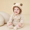 Soft Infant Winter Hat Thick Woolen Beanie Fashion Girls Knitted Hat