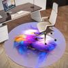 1PC Birds Fantasy Art Round Chair mat Area Rug - Non-Slip, Floor Mat for Office, Bedroom, home decor Christmas Gift c0528086