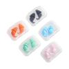 Soundproof Silicone Ear Plugs, Washable Hearing Protection, Noise Cancelling Earplugs for Travel Sleep Snoring