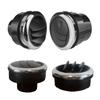 Car Air Vent Side Outlet Air Conditioning Grille Deflector Ducting Cover Heating Cooling Vent Cap for Boat-Yacht Camper