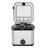 Electric Fryer Stainless Steel AC 1000W Multifunctional Fryer Kitchen Accessories with Basket EU
