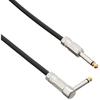 LIVE LINE LE-Stage Series Guitar Cable, 3m, LE-3MS/L, Black